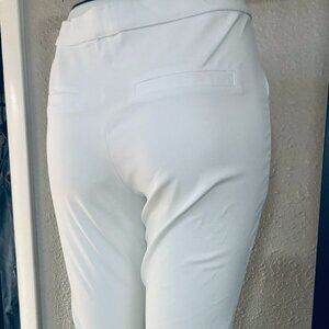 womens dress slacks by orange fashion village in white